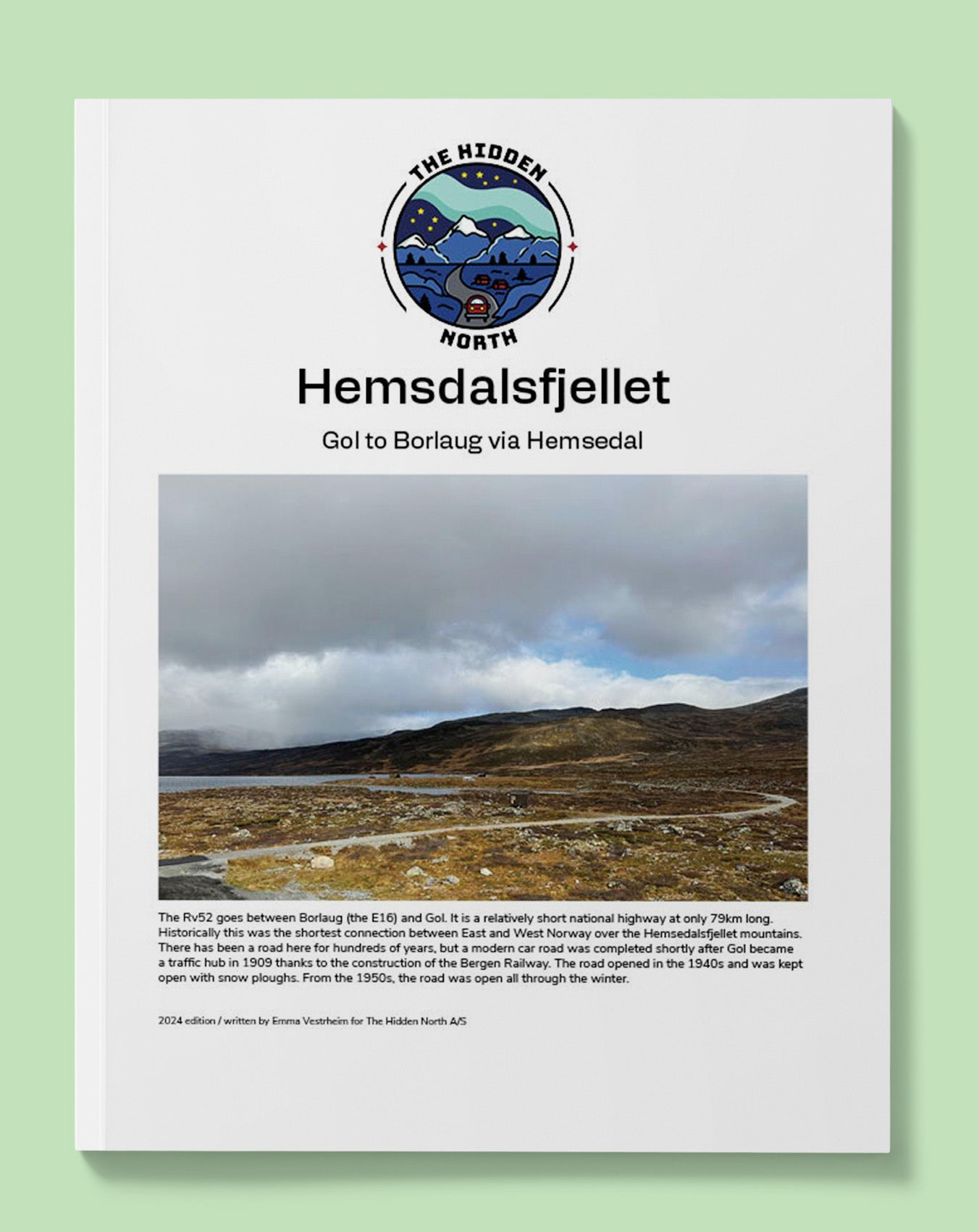 The Rv52 across Hemsedalsfjellet | The Hidden North Road-trips